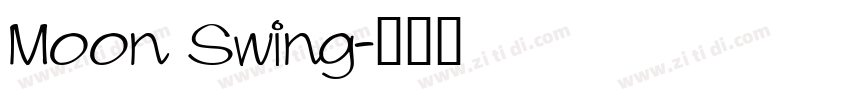 Moon Swing字体转换